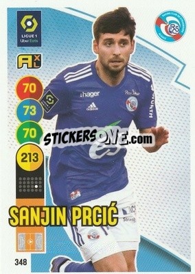 Sticker Sanjin Prcic - FOOT 2021-2022. Adrenalyn XL n. 348 - Panini