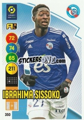 Sticker Ibrahima Sissoko - FOOT 2021-2022. Adrenalyn XL - Panini
