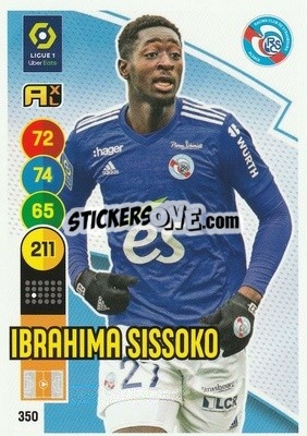 Sticker Ibrahima Sissoko - FOOT 2021-2022. Adrenalyn XL n. 350 - Panini