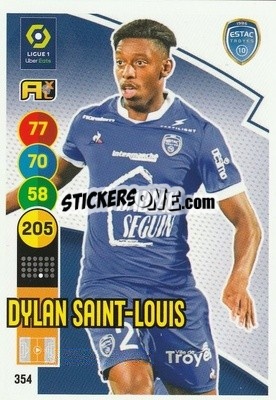 Sticker Dylan Saint-Louis - FOOT 2021-2022. Adrenalyn XL n. 354 - Panini