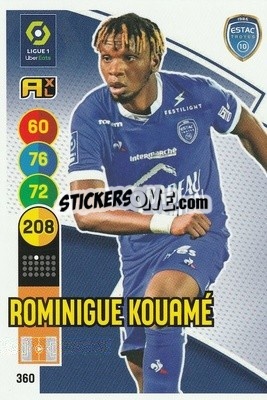Cromo Rominigue Kouamé - FOOT 2021-2022. Adrenalyn XL - Panini