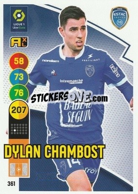 Cromo Dylan Chambost - FOOT 2021-2022. Adrenalyn XL - Panini