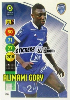 Cromo Alimami Gory - FOOT 2021-2022. Adrenalyn XL n. 362 - Panini