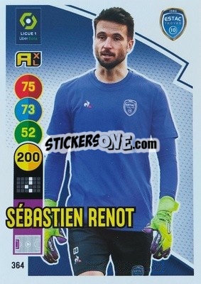 Sticker Sébastien Renot - FOOT 2021-2022. Adrenalyn XL - Panini