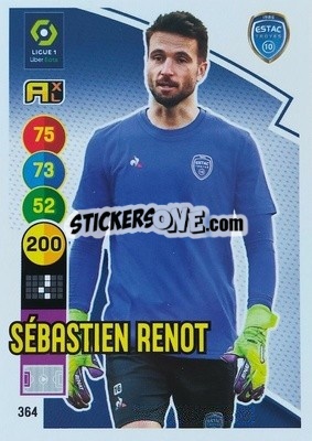 Cromo Sébastien Renot - FOOT 2021-2022. Adrenalyn XL - Panini