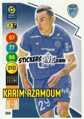 Cromo Karim Azamoum - FOOT 2021-2022. Adrenalyn XL - Panini