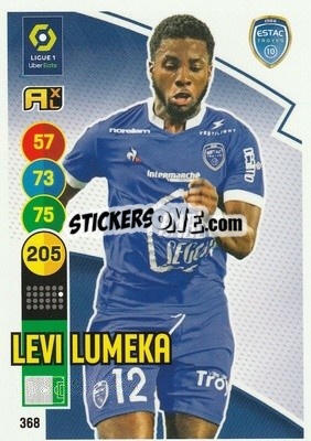 Sticker Levi Lumeka - FOOT 2021-2022. Adrenalyn XL - Panini