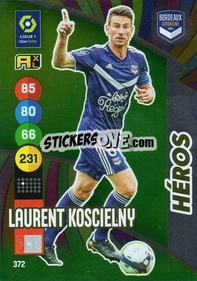 Sticker Laurent Koscielny - FOOT 2021-2022. Adrenalyn XL n. 372 - Panini