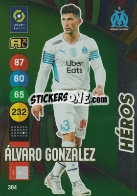 Sticker Alvaro Gonzalez - FOOT 2021-2022. Adrenalyn XL - Panini