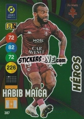 Sticker Habib Maiga - FOOT 2021-2022. Adrenalyn XL n. 387 - Panini