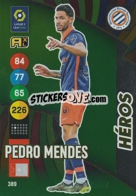 Sticker Pedro Mendes - FOOT 2021-2022. Adrenalyn XL - Panini