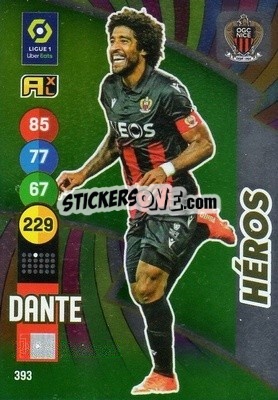 Figurina Dante - FOOT 2021-2022. Adrenalyn XL n. 393 - Panini