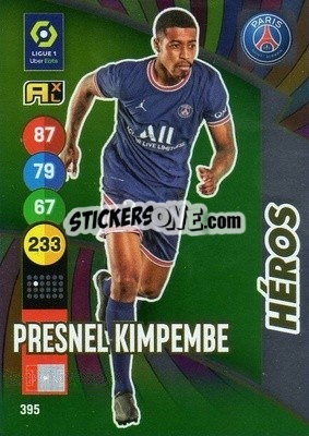 Sticker Presnel Kimpembe - FOOT 2021-2022. Adrenalyn XL n. 395 - Panini