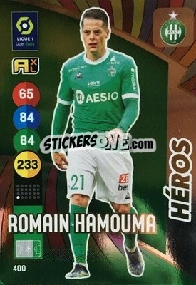 Sticker Romain Hamouma - FOOT 2021-2022. Adrenalyn XL n. 400 - Panini