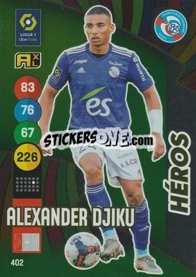 Sticker Alexander Djiku - FOOT 2021-2022. Adrenalyn XL n. 402 - Panini