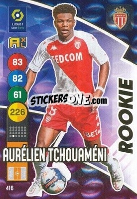 Cromo Aurélien Tchouaméni - FOOT 2021-2022. Adrenalyn XL - Panini