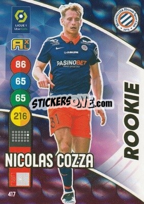 Sticker Nicolas Cozza - FOOT 2021-2022. Adrenalyn XL n. 417 - Panini