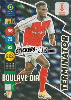 Sticker Boulaye Dia - FOOT 2021-2022. Adrenalyn XL n. 438 - Panini
