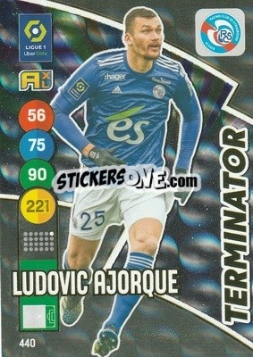 Sticker Ludovic Ajorque - FOOT 2021-2022. Adrenalyn XL n. 440 - Panini