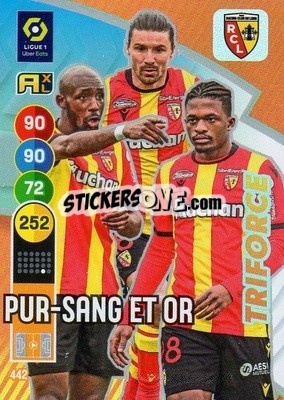 Sticker Pur-Sang et Or - FOOT 2021-2022. Adrenalyn XL - Panini