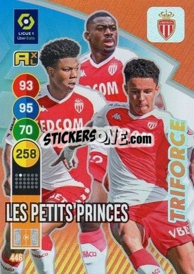 Sticker Les Petis Princes - FOOT 2021-2022. Adrenalyn XL n. 446 - Panini