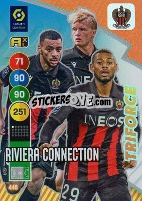 Figurina Riviera Connection - FOOT 2021-2022. Adrenalyn XL - Panini