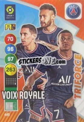 Figurina Voix Royale - FOOT 2021-2022. Adrenalyn XL - Panini