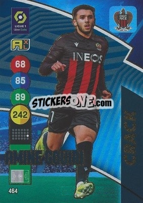 Sticker Amine Gouiri - FOOT 2021-2022. Adrenalyn XL n. 464 - Panini