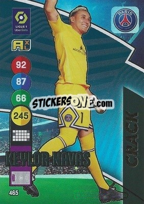 Sticker Keylor Navas - FOOT 2021-2022. Adrenalyn XL n. 465 - Panini