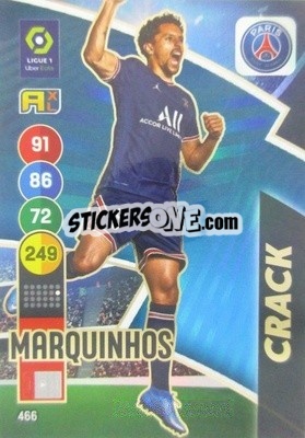 Sticker Marquinhos - FOOT 2021-2022. Adrenalyn XL - Panini