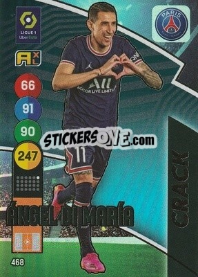 Cromo Ángel Di María - FOOT 2021-2022. Adrenalyn XL - Panini