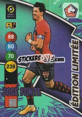 Sticker José Fonte - FOOT 2021-2022. Adrenalyn XL n. LE-JF - Panini