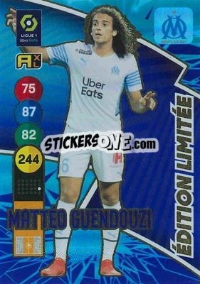 Sticker Matteo Guendouzi - FOOT 2021-2022. Adrenalyn XL n. LE-MG - Panini