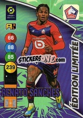 Sticker Renato Sanches - FOOT 2021-2022. Adrenalyn XL n. LE-RS - Panini