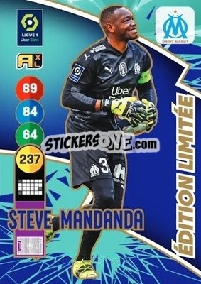 Sticker Steve Mandanda - FOOT 2021-2022. Adrenalyn XL - Panini