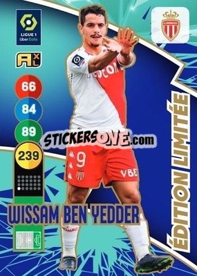 Sticker Wissam Ben Yedder - FOOT 2021-2022. Adrenalyn XL n. LE-WBE - Panini