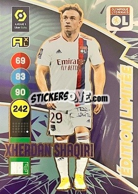 Sticker Xherdan Shaqiri - FOOT 2021-2022. Adrenalyn XL n. LE-XS - Panini