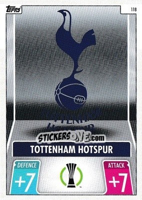 Sticker Club Badge - UEFA Champions League & Europa League 2021-2022. Match Attax n. 118 - Topps