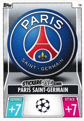 Sticker Club Badge - UEFA Champions League & Europa League 2021-2022. Match Attax n. 136 - Topps