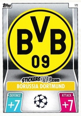 Figurina Club Badge - UEFA Champions League & Europa League 2021-2022. Match Attax - Topps