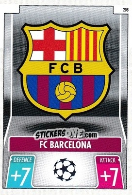 Sticker Club Badge - UEFA Champions League & Europa League 2021-2022. Match Attax n. 208 - Topps