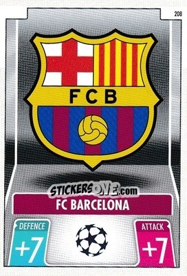 Sticker Club Badge - UEFA Champions League & Europa League 2021-2022. Match Attax - Topps