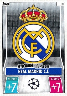 Sticker Club Badge - UEFA Champions League & Europa League 2021-2022. Match Attax n. 226 - Topps