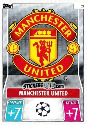 Sticker Club Badge - UEFA Champions League & Europa League 2021-2022. Match Attax n. 28 - Topps