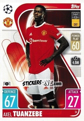 Sticker Axel Tuanzebe