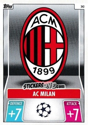 Cromo Club Badge - UEFA Champions League & Europa League 2021-2022. Match Attax - Topps