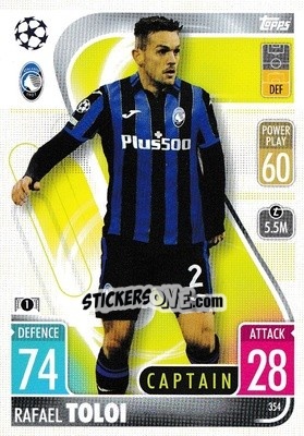 Sticker Rafael Toloi - UEFA Champions League & Europa League 2021-2022. Match Attax n. 354 - Topps