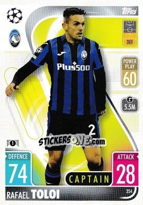 Sticker Rafael Toloi - UEFA Champions League & Europa League 2021-2022. Match Attax - Topps