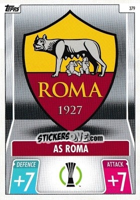 Sticker Club Badge - UEFA Champions League & Europa League 2021-2022. Match Attax - Topps