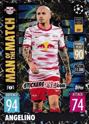 Cromo Angeliño - UEFA Champions League & Europa League 2021-2022. Match Attax - Topps